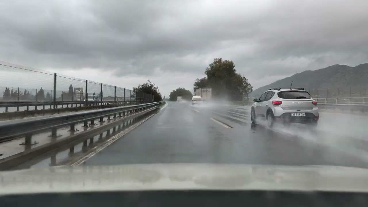 Aydın'dan Akhisara Sessiz Yol Videosu Yeni Otobandan İzmir Üstünden