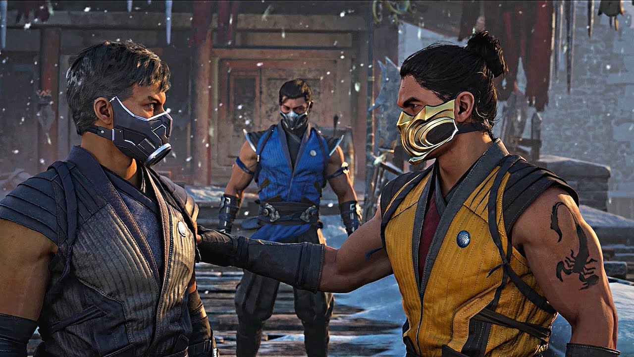 Sub Zero Betrays Scorpion and Smoke in Mortal Kombat 1 | Sub Zero's Betrayal | MK1 Scene