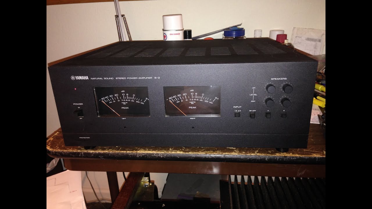 Yamaha B-2 Amp Repair II - Distortion and Adjustments