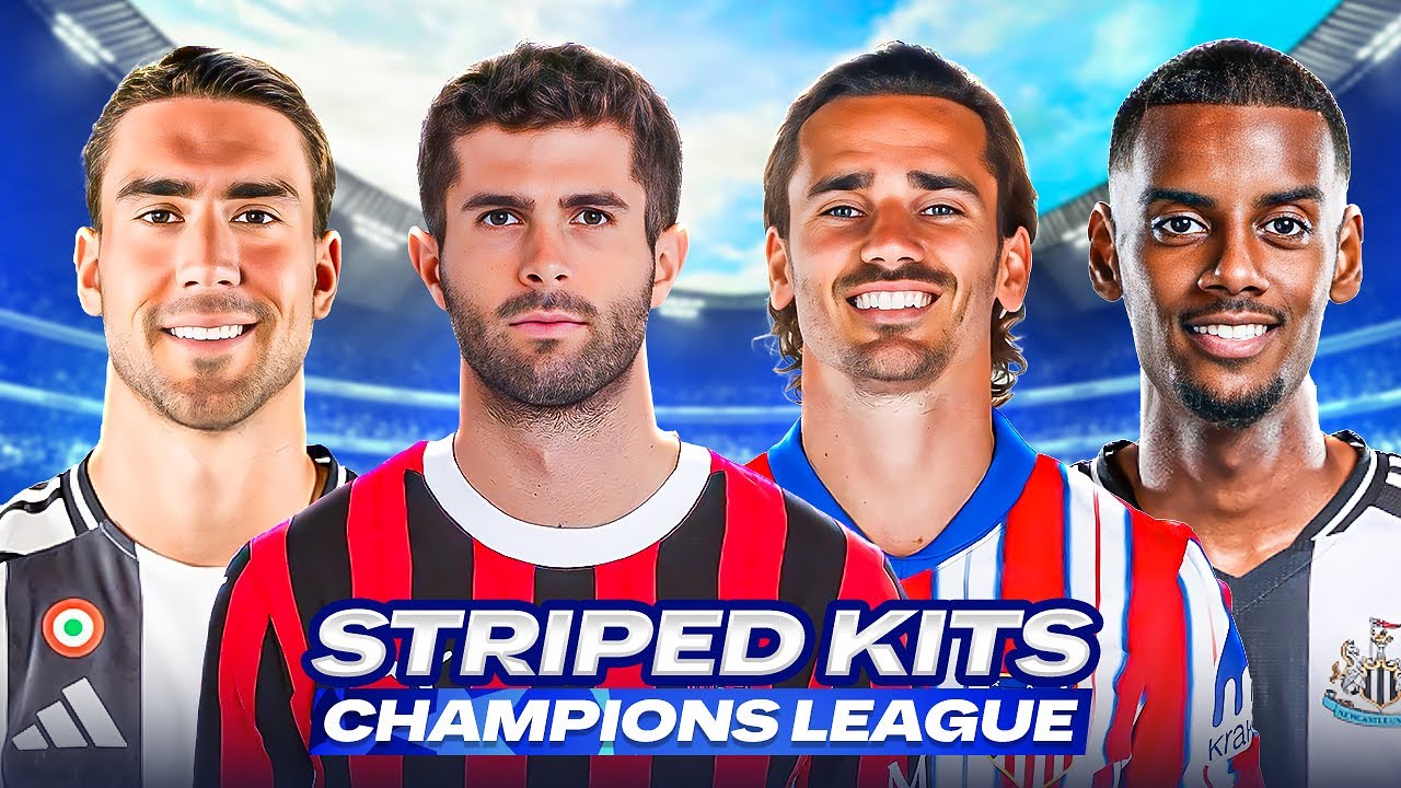 Champions League, But Only Striped Kits Allowed! 🏁