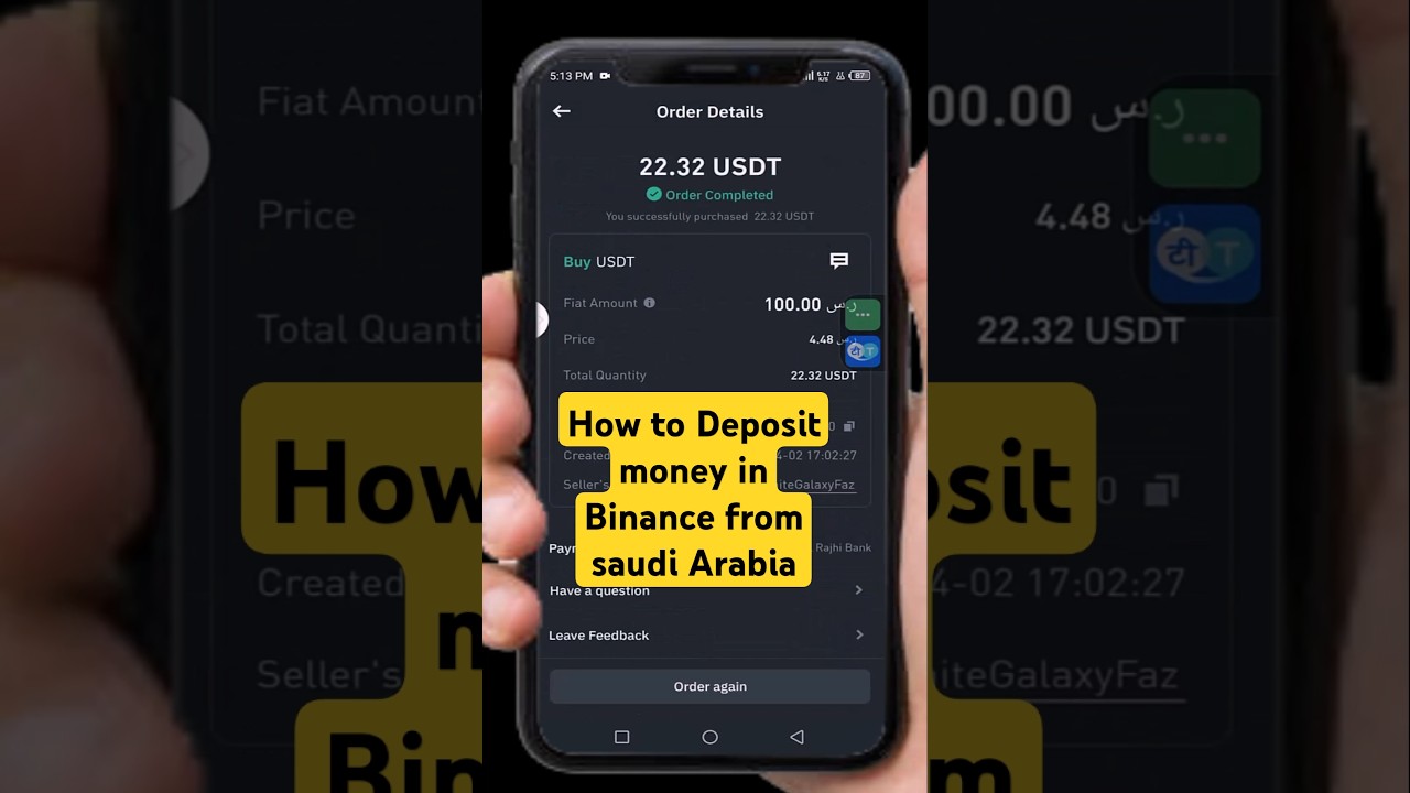 How to deposit money in Binance From Saudi Arabia ||P2P trading in Saudi Arabia #p2ptrading #shorts