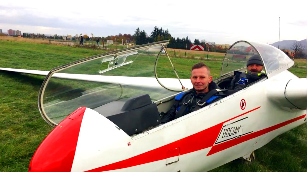 Lot szybowcem Bielsko-Biała, Glider flight over Bielsko-Biala