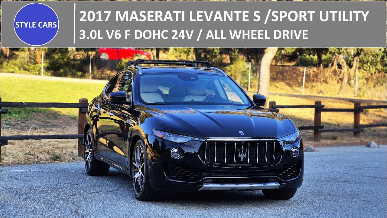 2017 MASERATI LEVANTE S Engine & Driving