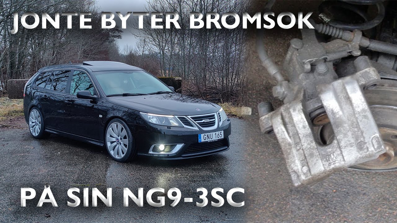 HUR MAN BYTER BROMSOK BAK PÅ EN SAAB 9-3