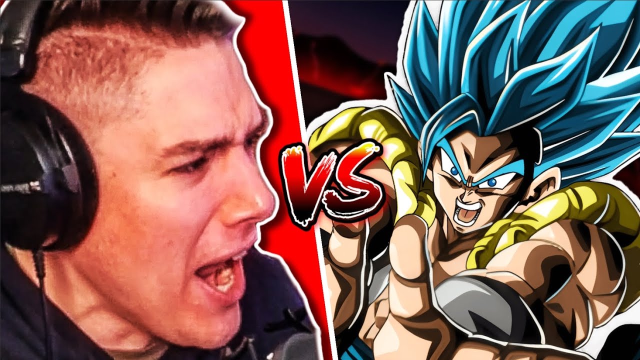 You SUMMON it you USE it LR Gogeta Blue vs Nanogenix Dokkan Battle 9th Anniversary