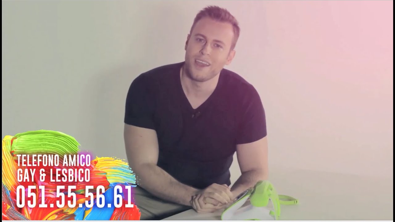 Immanuel Casto per il Telefono Amico Gay & Lesbico