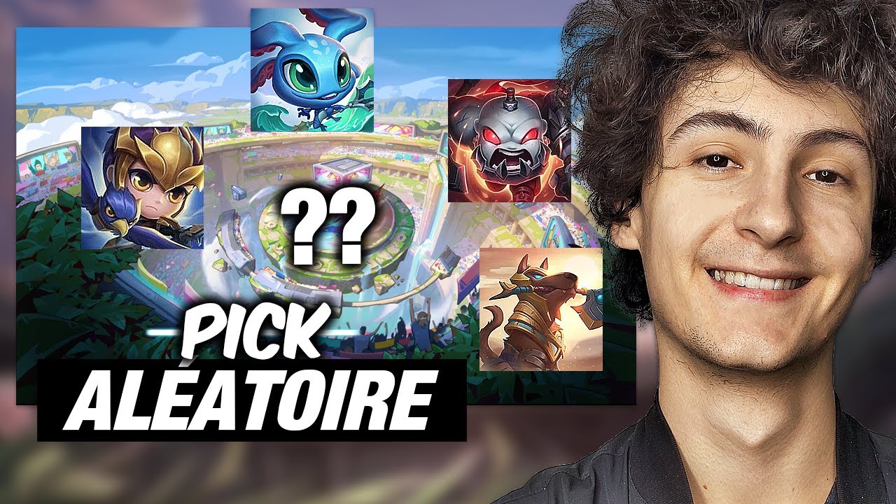 Je prends des CHAMPIONS ALÉATOIRE en ARENE