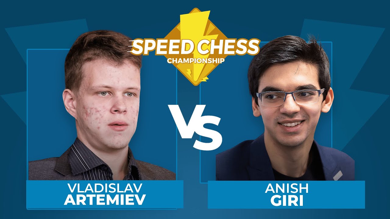 Vladislav Artemiev vs Anish Giri | Speed Chess Championship