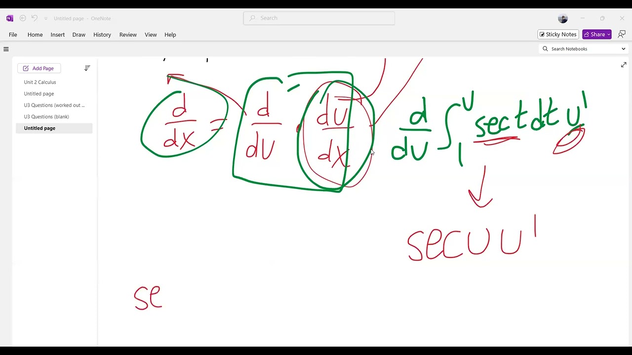 Fundamental Theorem of Calculus Pt. 1 (Part 2/2)