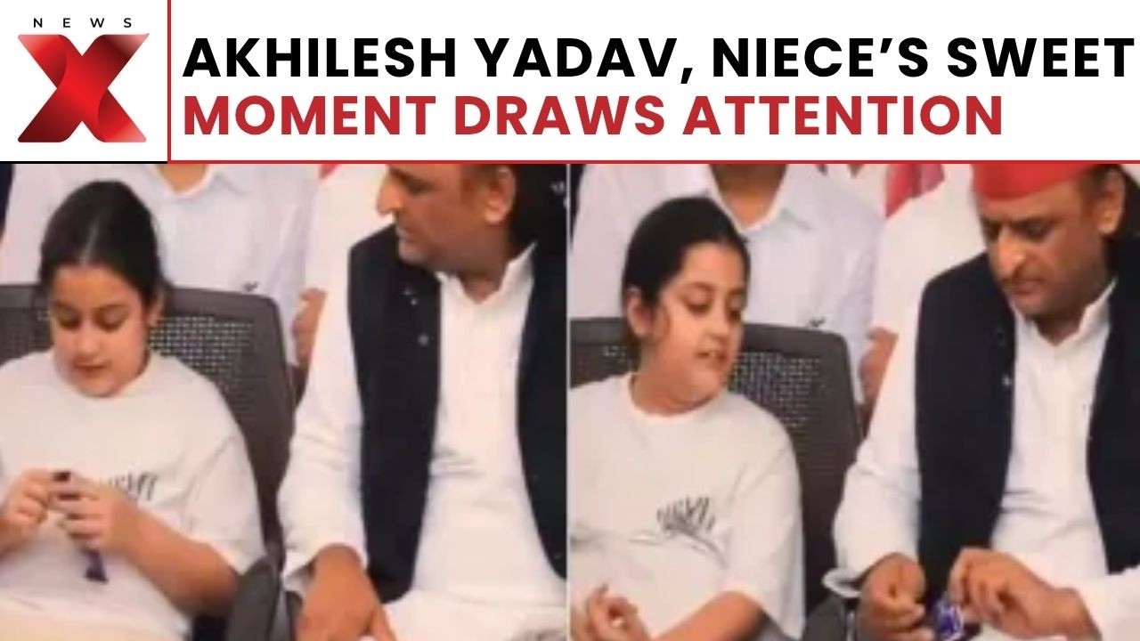Prateek Yadav Funeral: Akhilesh Yadav and Niece Share Emotional Moment Amid Last Rites | NewsX