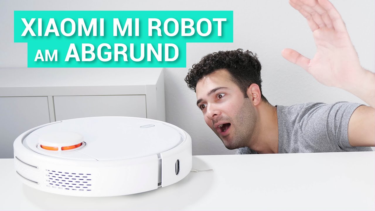 Xiaomi Mi Staubsauger Roboter am Abgrund - Absturzsensoren im Test