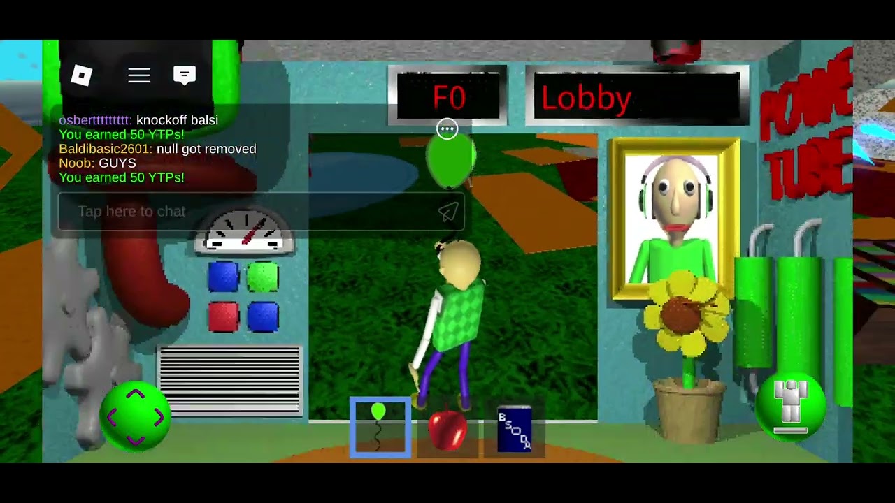 Baldi disaster survival for 12 minutes