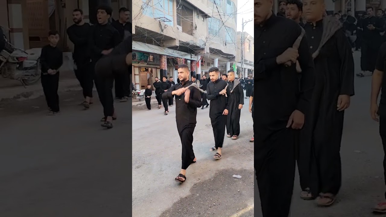 موكب محله الجباوين مدينه الحله يوم الثامن من محرم الحرام ٢٠٢٤