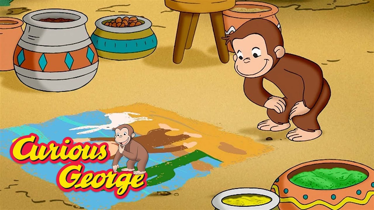 George Explores the Desert  🐵 Curious George 🐵 Kids Cartoon