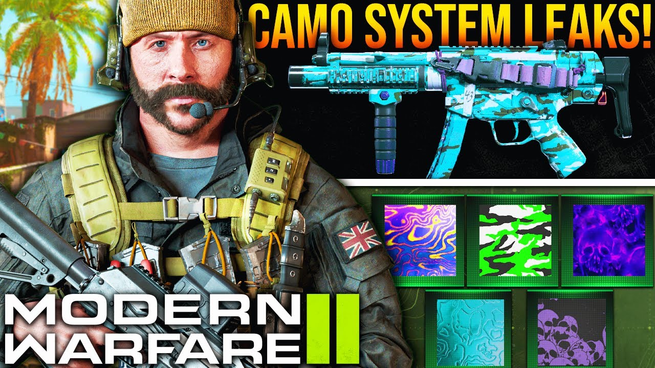 Modern Warfare 2: The New CAMO SYSTEM Just LEAKED!