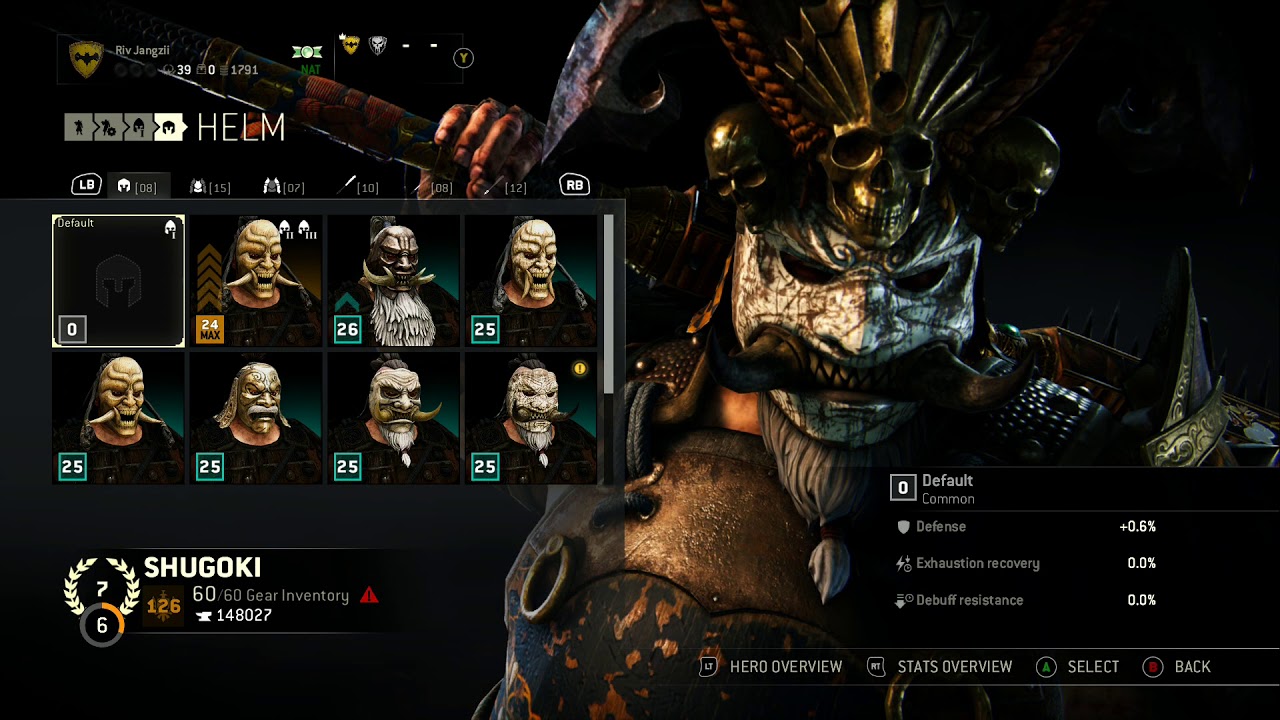 For honor | Shugoki Legendary gear opening
