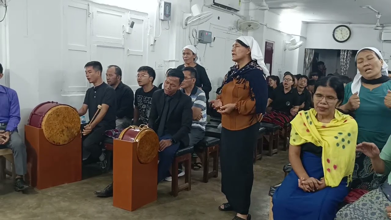 Delhi a Rev Rosiama tupa Para Lumen zan, Ni tla ngailo zion khawpui. 29.10.25.nilai zan