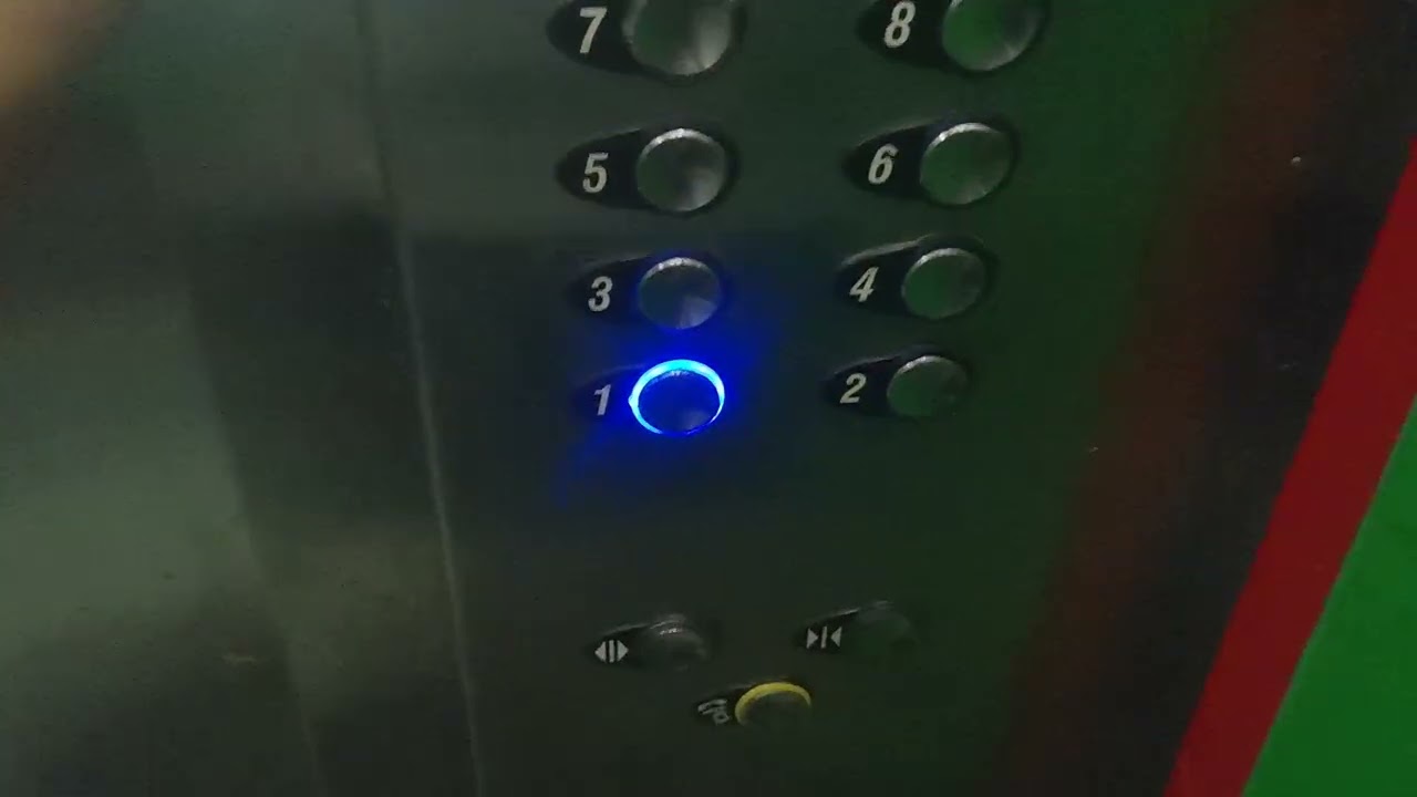 Quick Otis GeN2 traction elevator in International Trade Building (Block C), Haikou, China