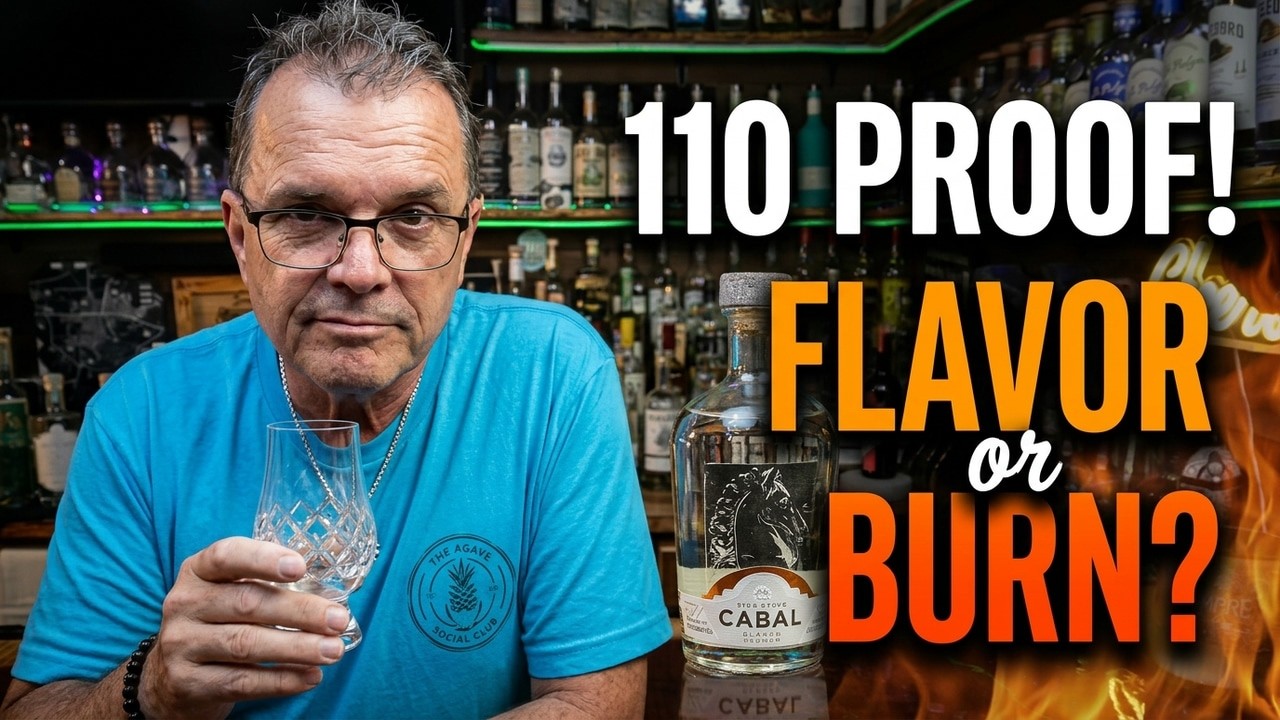 110 Proof Tequila?! Cabal Still Strength Blanco Review | Flavor or Burn?