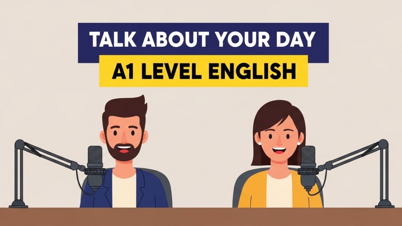 How To Talk About Your Day in English | English For Beginners | English Podcast