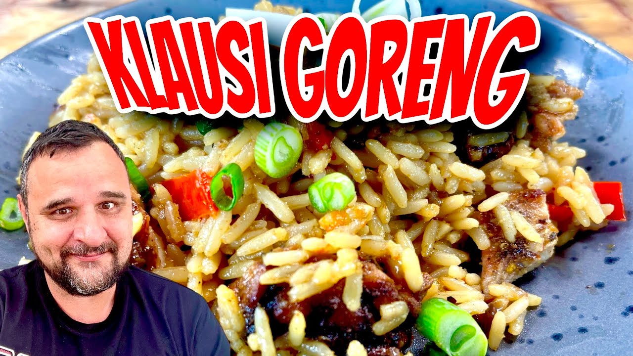 KLAUSI GORENG vom Grill --- Klaus grillt