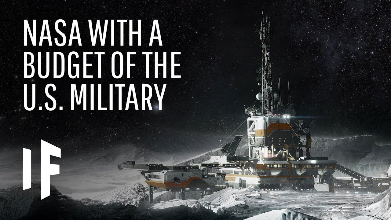 What If NASA Had the U.S. Military's Budget?