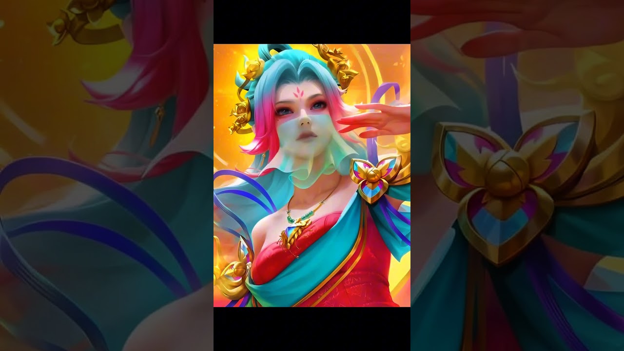 Luo Yi Lady Dragon Skin 🐉🔥 New Portrait Reveal | MLBB Short