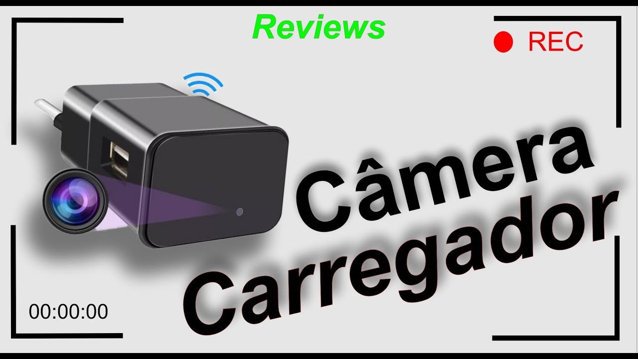 C&acirc;mera Camuflada Carregador Espi&atilde;o Wifi 24 horas - Reviews
