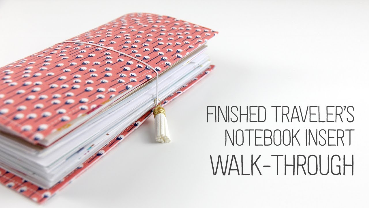 Finished Traveler's Notebook Walk-through