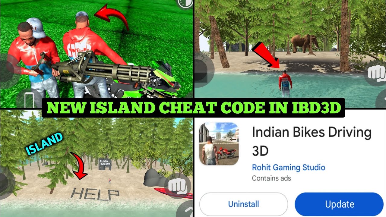 🏝️New Island & Hidden Location in IBD3D | Secret Island & New Cheat Codes ✅