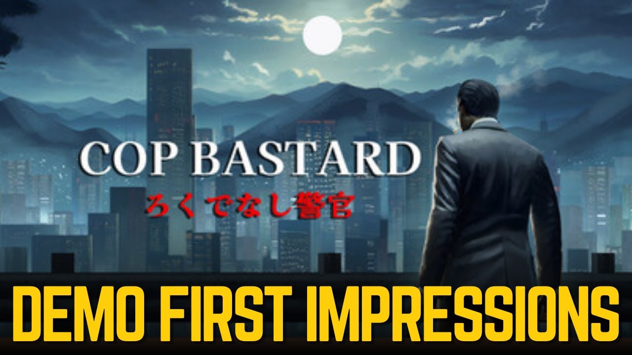 COP BASTARD - A Gritty, 90s-Style, FPS Boomer Shooter - Demo First Impressions #indiegame #gameplay