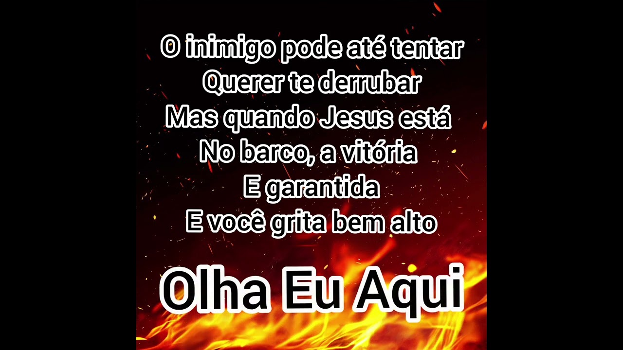 olha eu aqui. Reginaldo Oliveira. Cantado