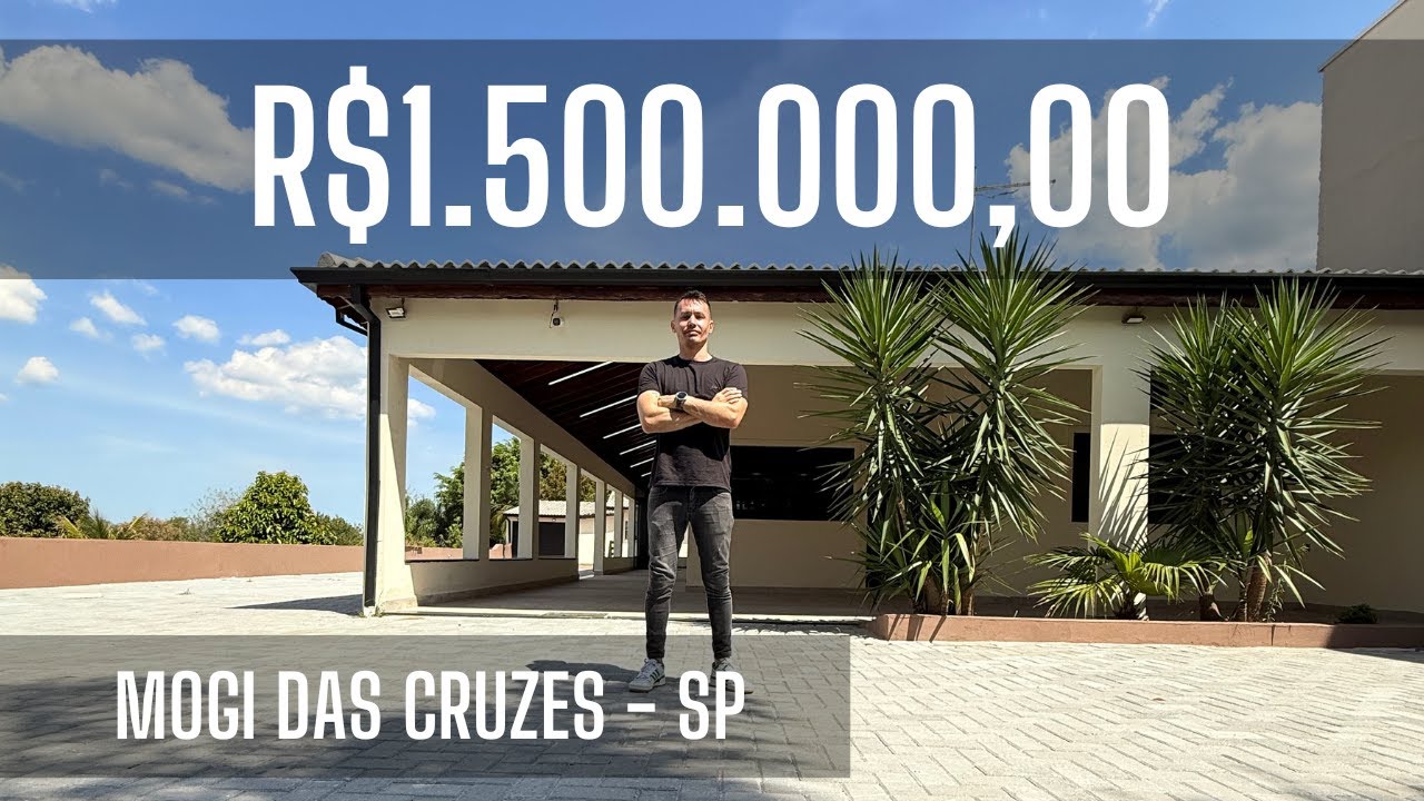 Casa Beira de Represa em Mogi das Cruzes em Comdomínio.