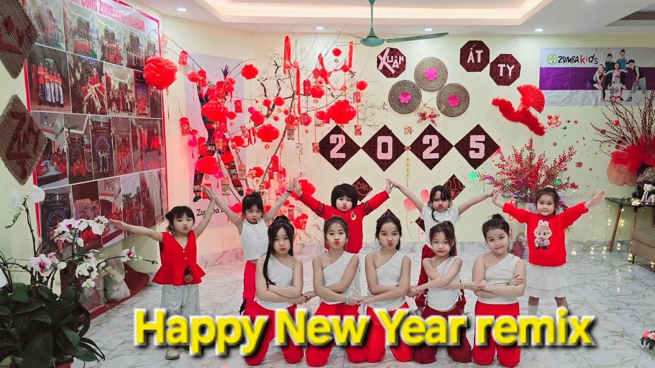 #happynewyear / HAPPY NEW YEAR REMIX / #dance #zumba _ ZUMBAKISMAIHAN cover 🎉CHÚC MỪNG NĂM MỚI 🎉