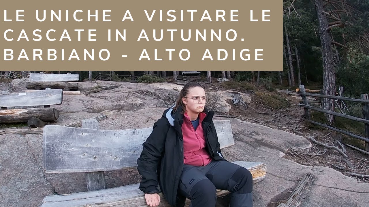 Un pomeriggio del weekend nel bosco - percorso Kneipp e cascate di BARBIANO, Alto Adige  (VLOG)🍃🍁