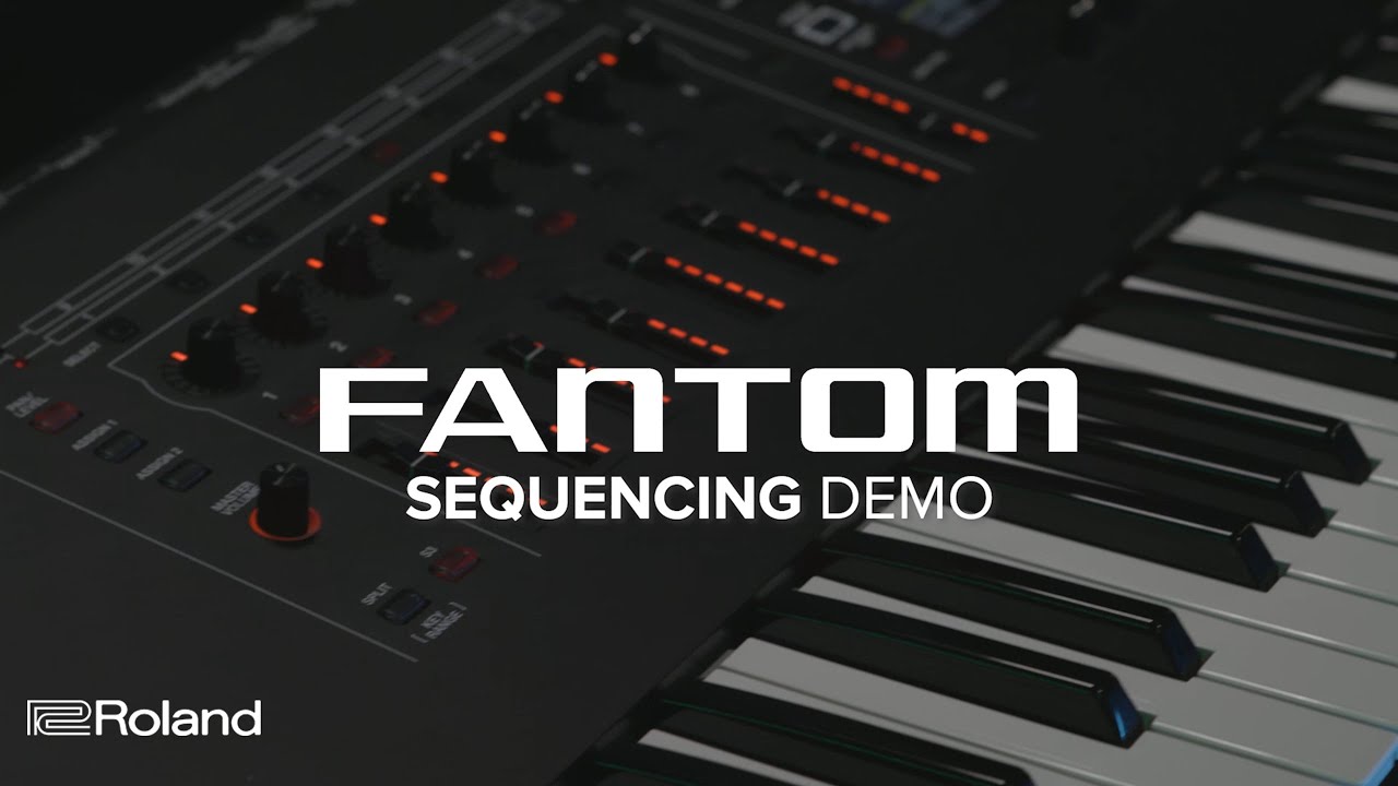 Синтезатор Roland FANTOM: секвенсирование