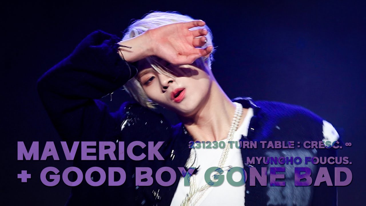 231230 8TURN (에잇턴) - MAVERICK+Good Boy Gone Bad (THE BOYZ / TXT) (명호 focus fancam)