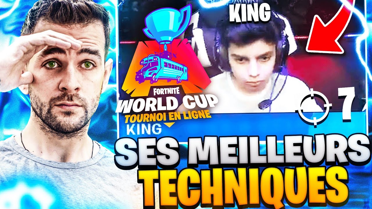 🔥 LES 5 MEILLEURES TECHNIQUES de KING Qui le rendent si Fort ! Fortnite Saison 10 World Cup
