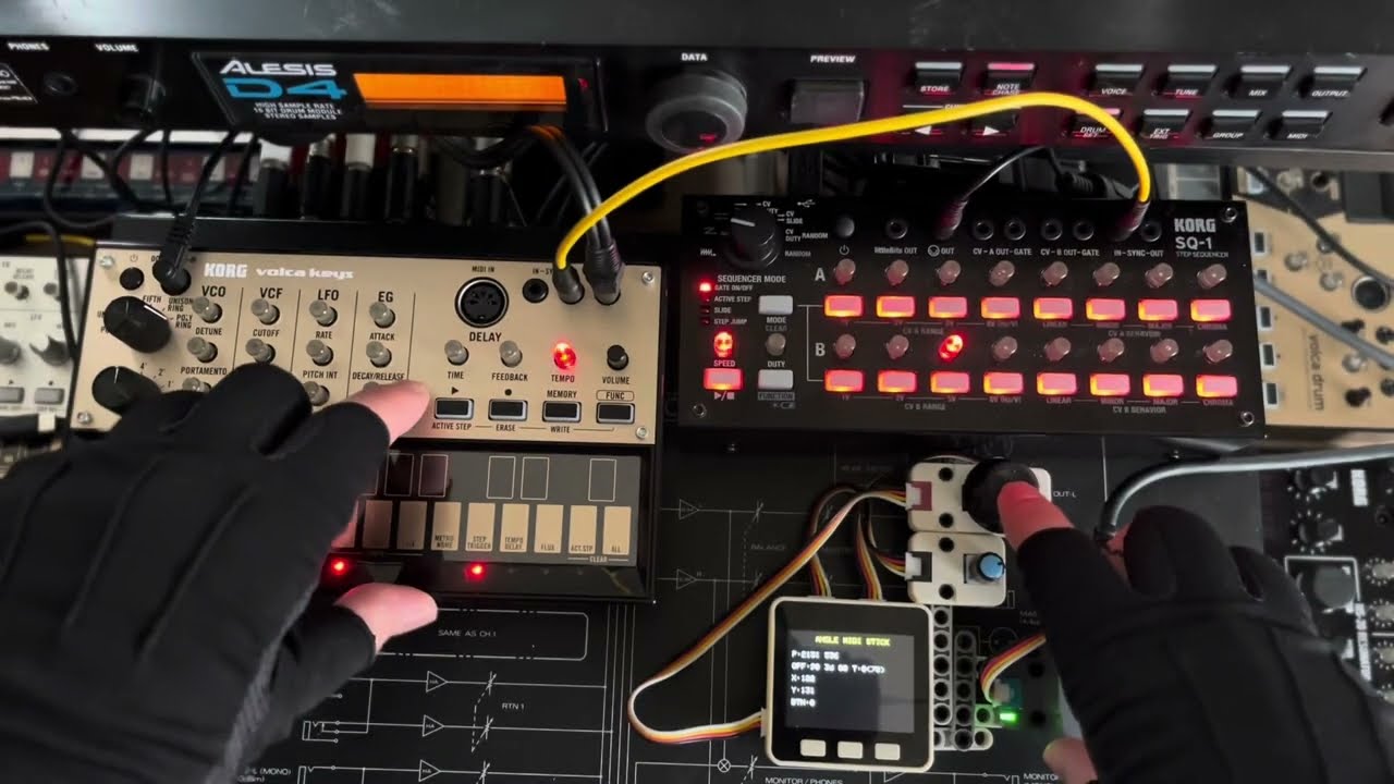 Linear Drumming / Alesis D4