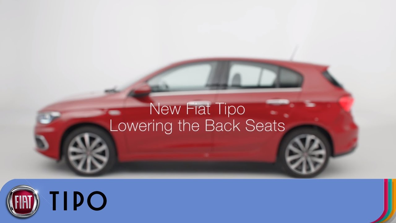 Fiat Tipo - How To Fold Down The Seat | Fiat UK