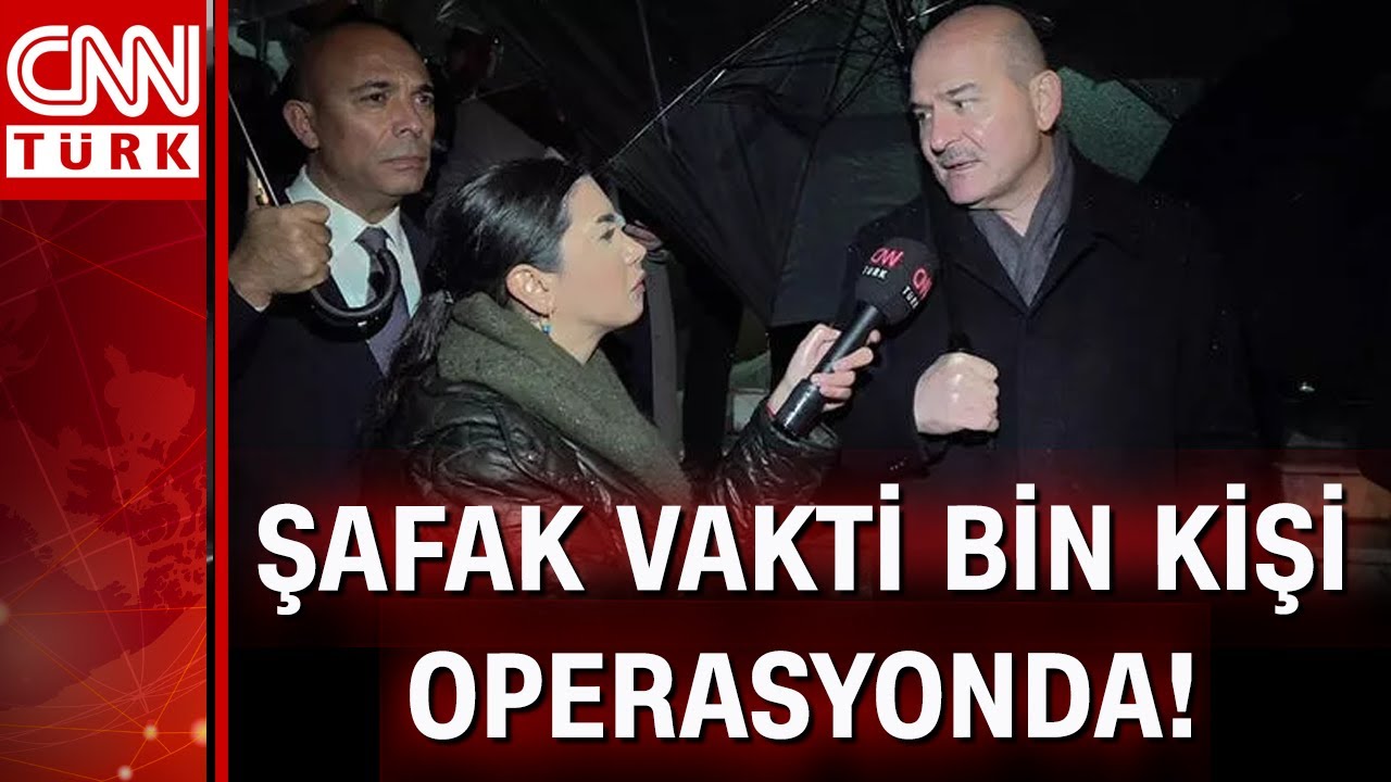 CNN Türk, Bakan Soylu ile İzmir'deki uyuşturucu operasyonuna katıldı! Kökünü Kurutma Operasyonu...