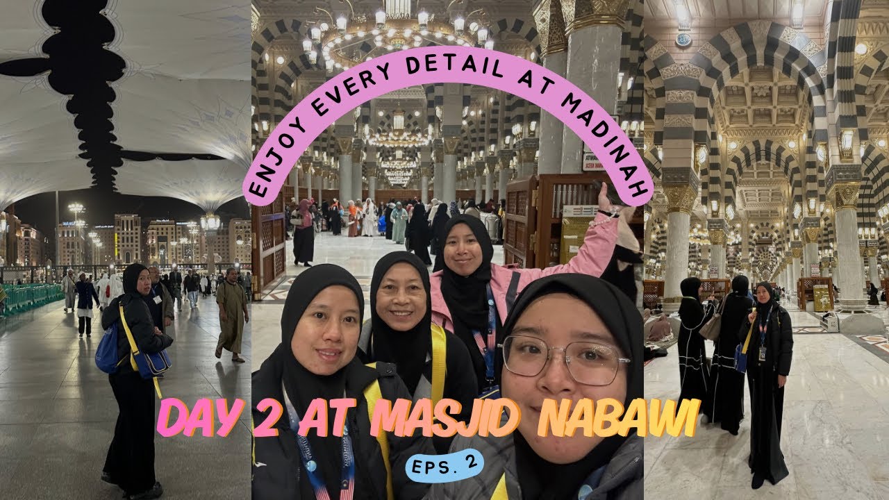 MENZIARAH MASJID NABAWI EP2 #vlog42 المسجد النبوي