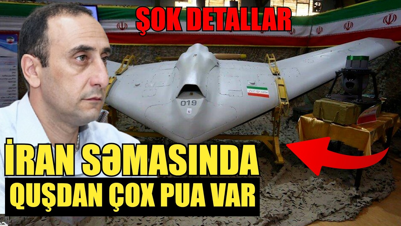 İran səmasında quşdan çox PUA var - Şok Detallar