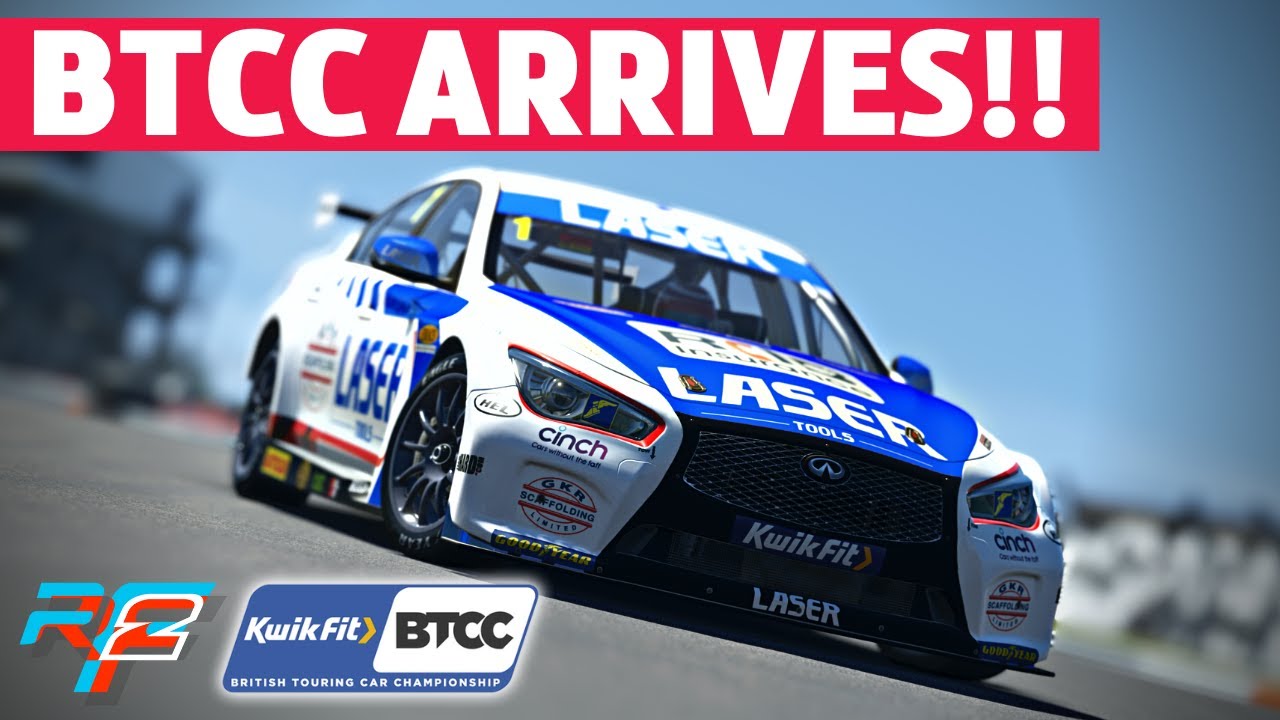 Early Access Race and Review of BTCC DLC for rFactor 2!!!