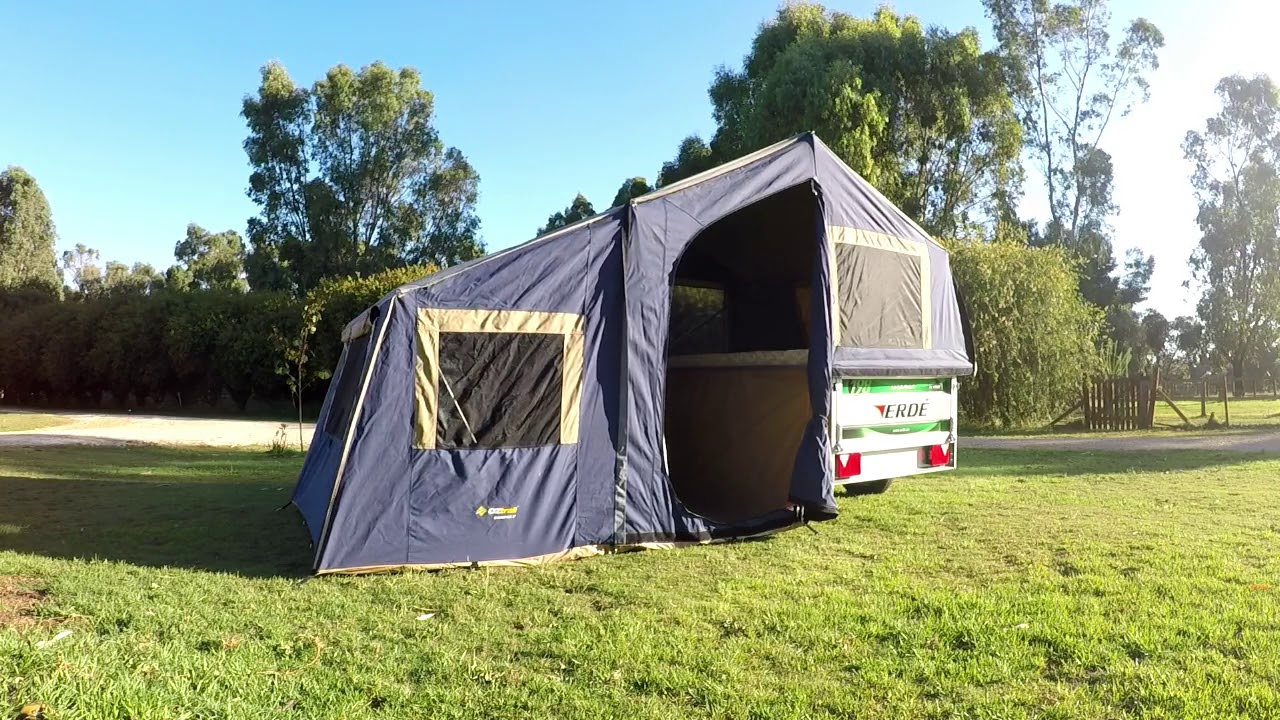 Setting up and packing away a Getaway Camper