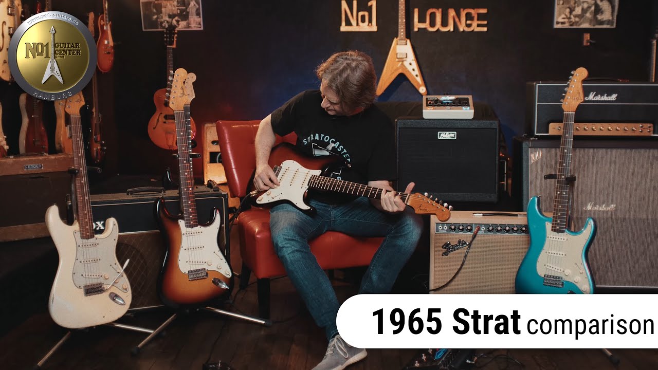 1965 Fender Stratocaster Comparision - 