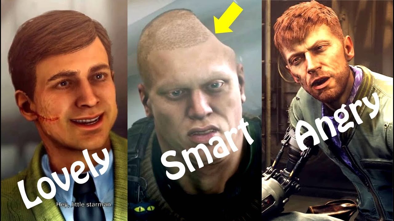 Wolfenstein 2 The New Colossus - Fergus vs Wyatt Behavior with Max Hass