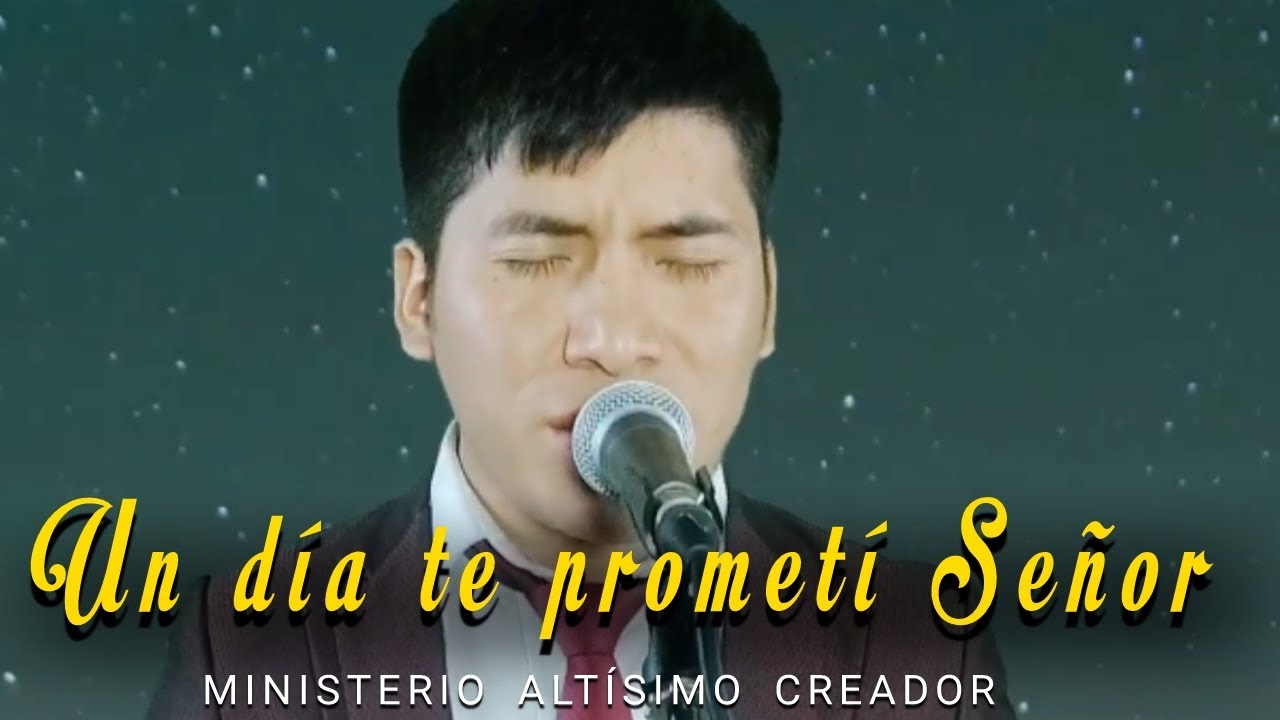 En vivo🔴 Un día te prometí Señor // Ministerio ALTÍSIMO CREADOR | Abel Palomino M.
