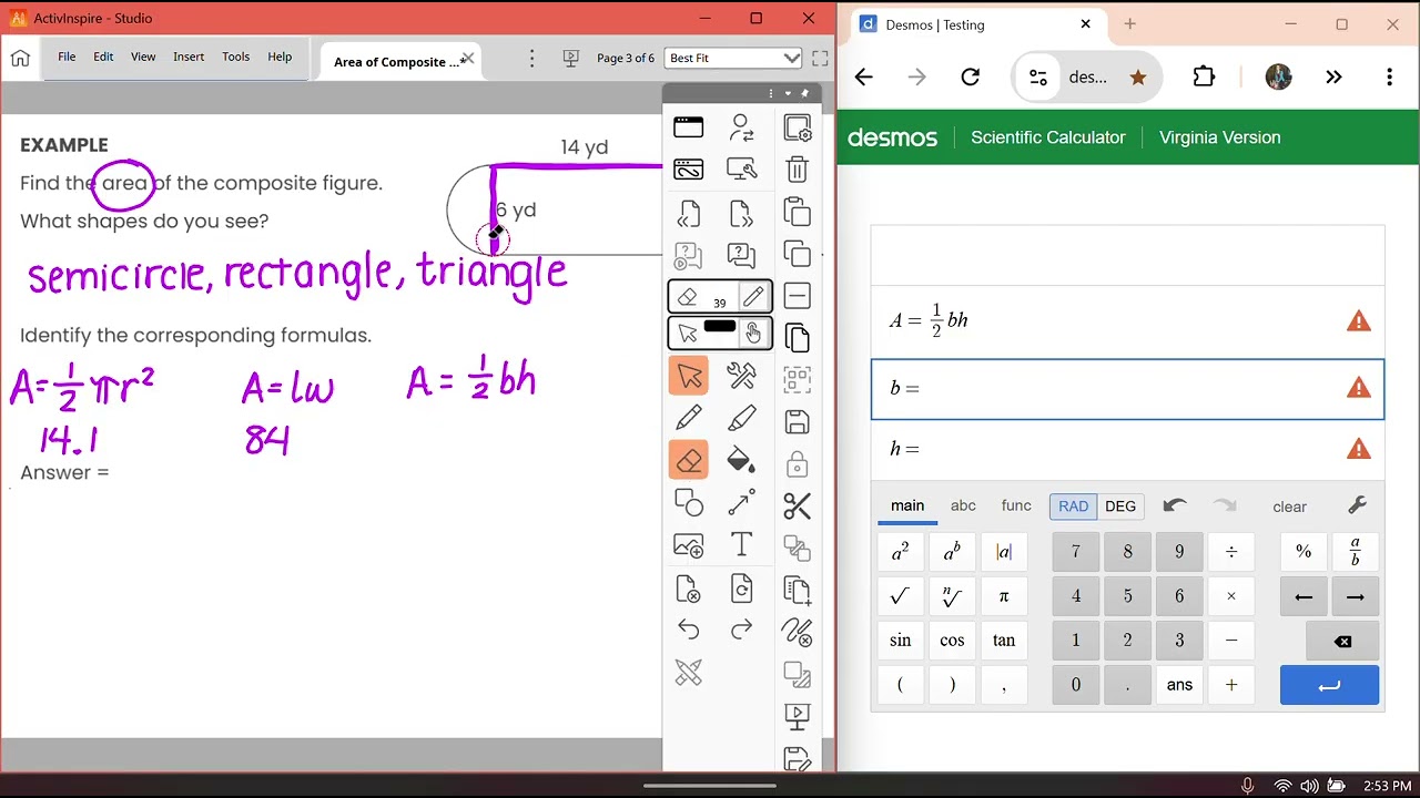 Area of Composite Figures Instructional Video