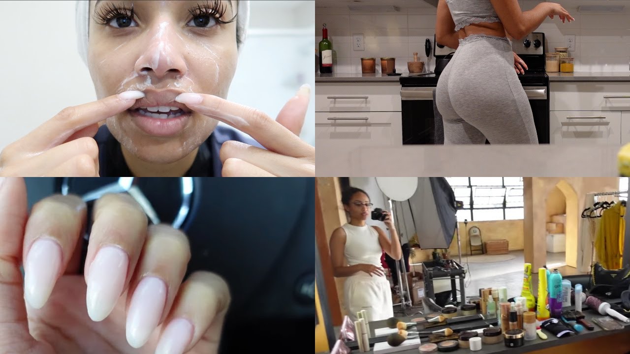 VLOGMAS| Gaining Weight, New Skincare, Shooting for my Brand, Traveling to LA